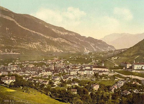 In Chur sah Jacob Stoffel das erste Mal in seinem Leben eine Eisenbahn.